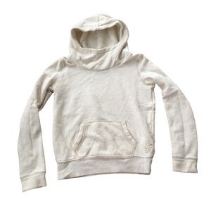 Cozy American Eagle Outfitters Helmet Hoodie in White/Grey S